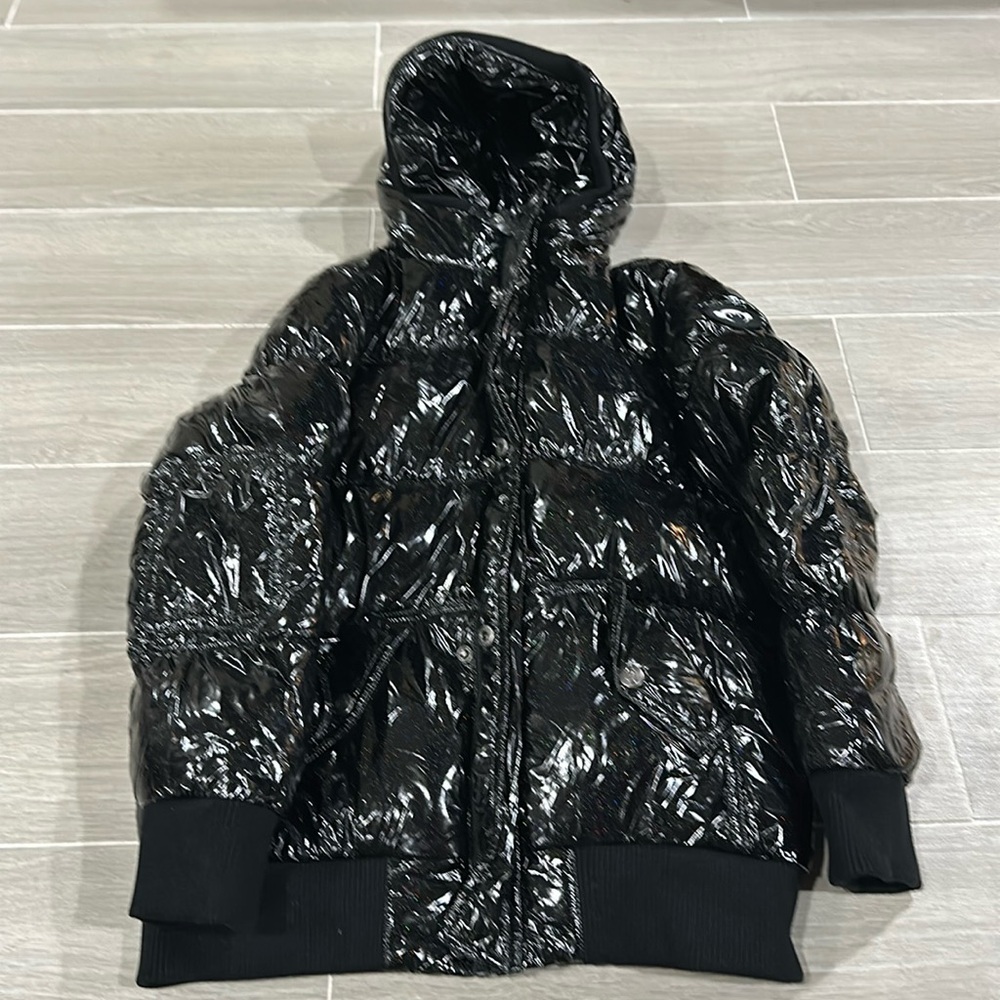 New with tags. Girls or boys Appaman size 12 black glitter jacket